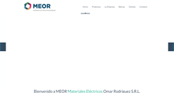 Desktop Screenshot of meor.com.ar